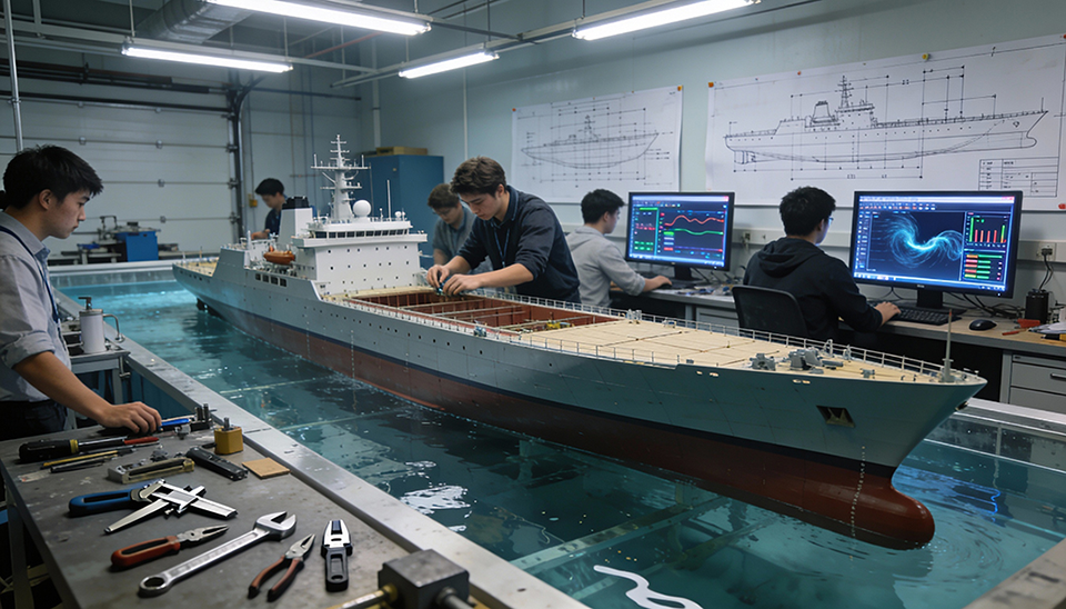 ห้องคณะวิศวกรรมต่อเรือ